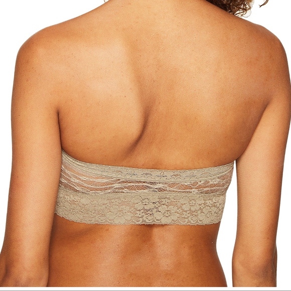 Free People Stretch Lace Bandeau Bra Top NEW - Picture 4 of 8
